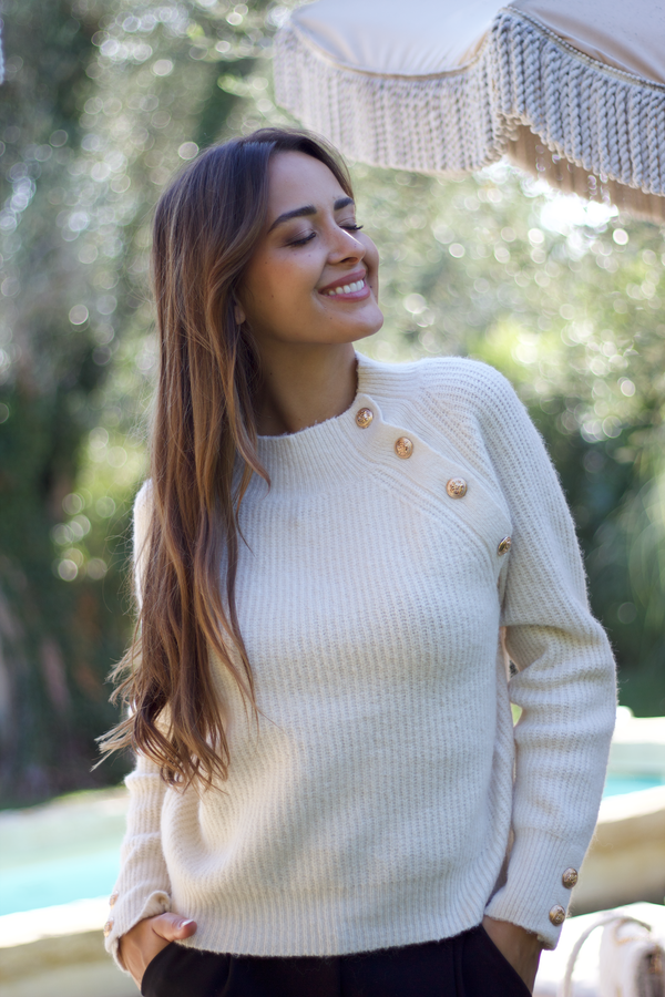 Pull MALOU beige
