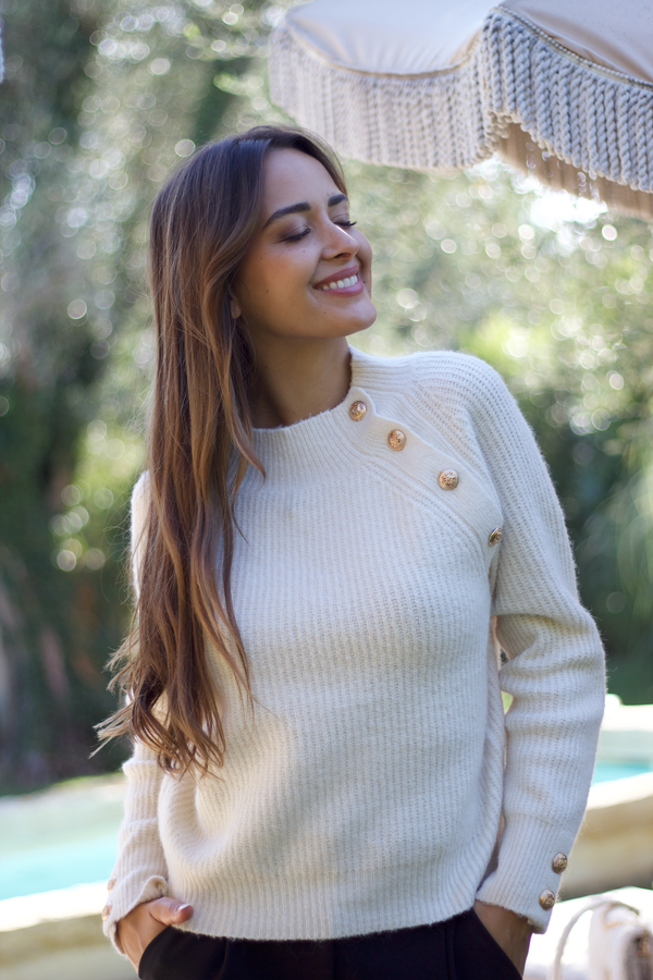 Pull MALOU beige