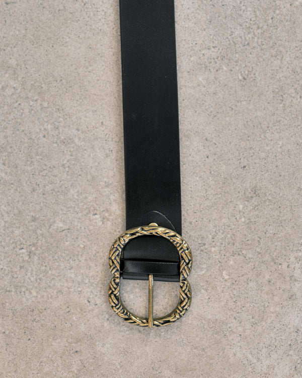 Ceinture cuir noir