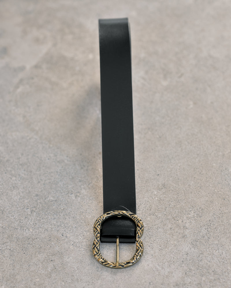 Ceinture cuir noir