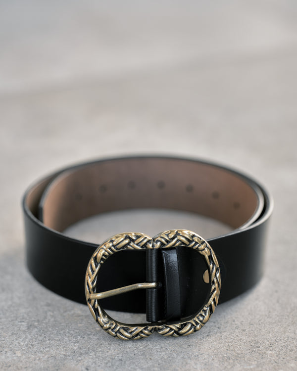 Ceinture cuir noir