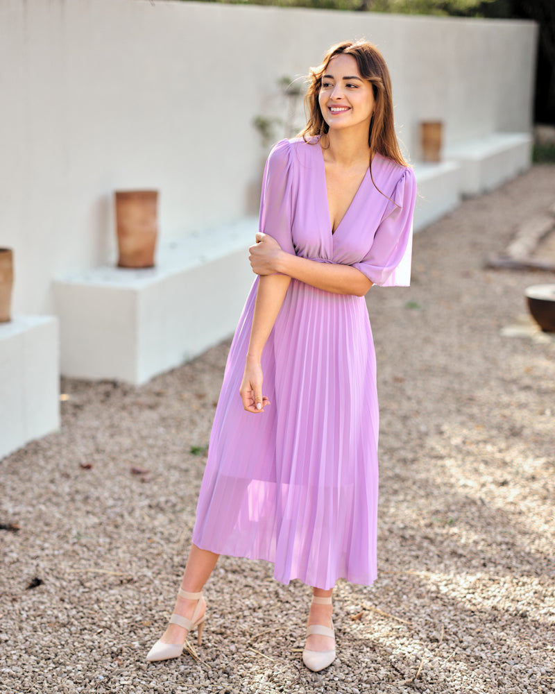 Robe VICTOIRE lilas