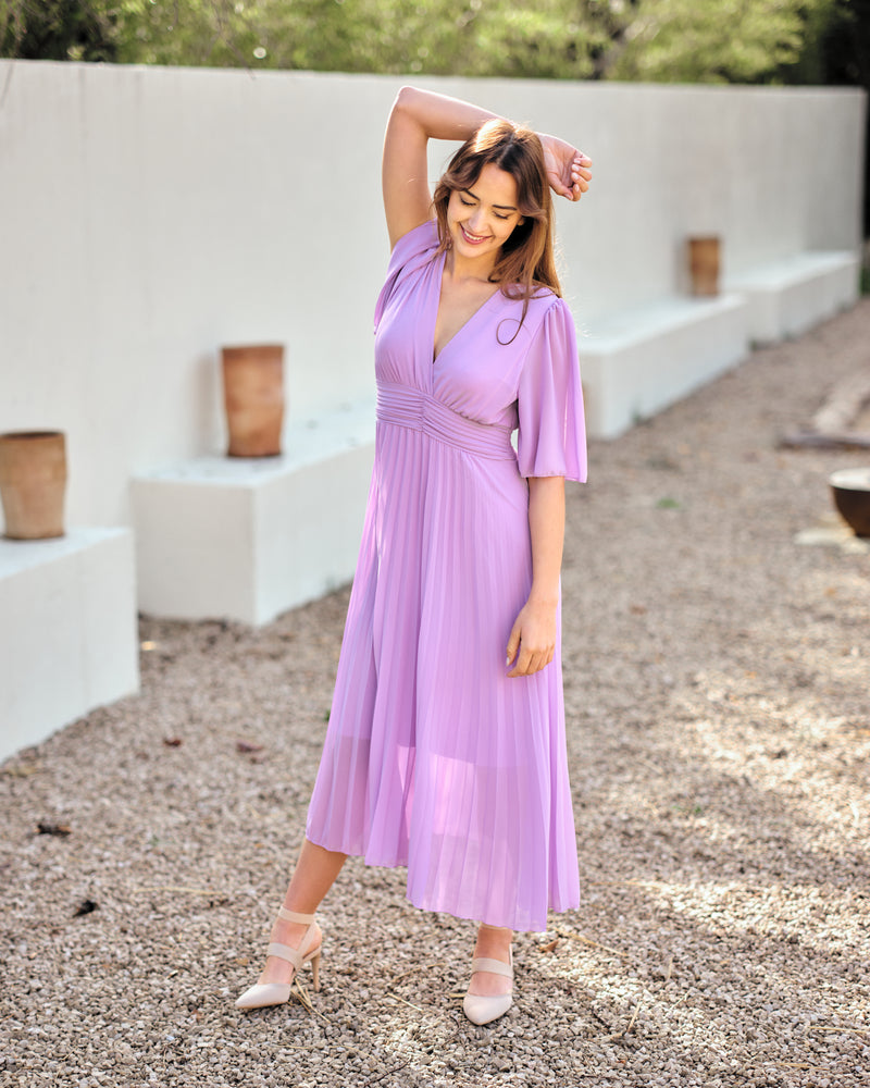 Robe VICTOIRE lilas