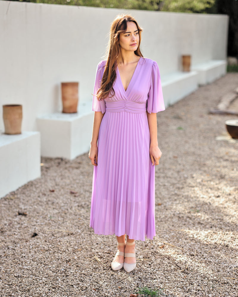 Robe VICTOIRE lilas