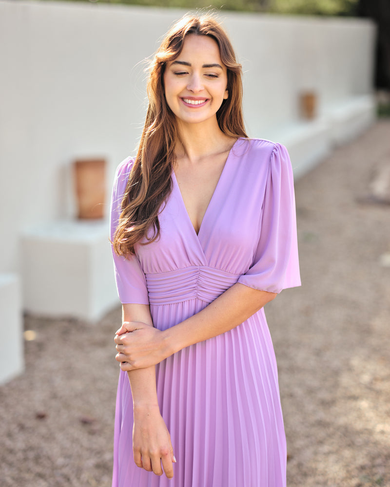 Robe VICTOIRE lilas