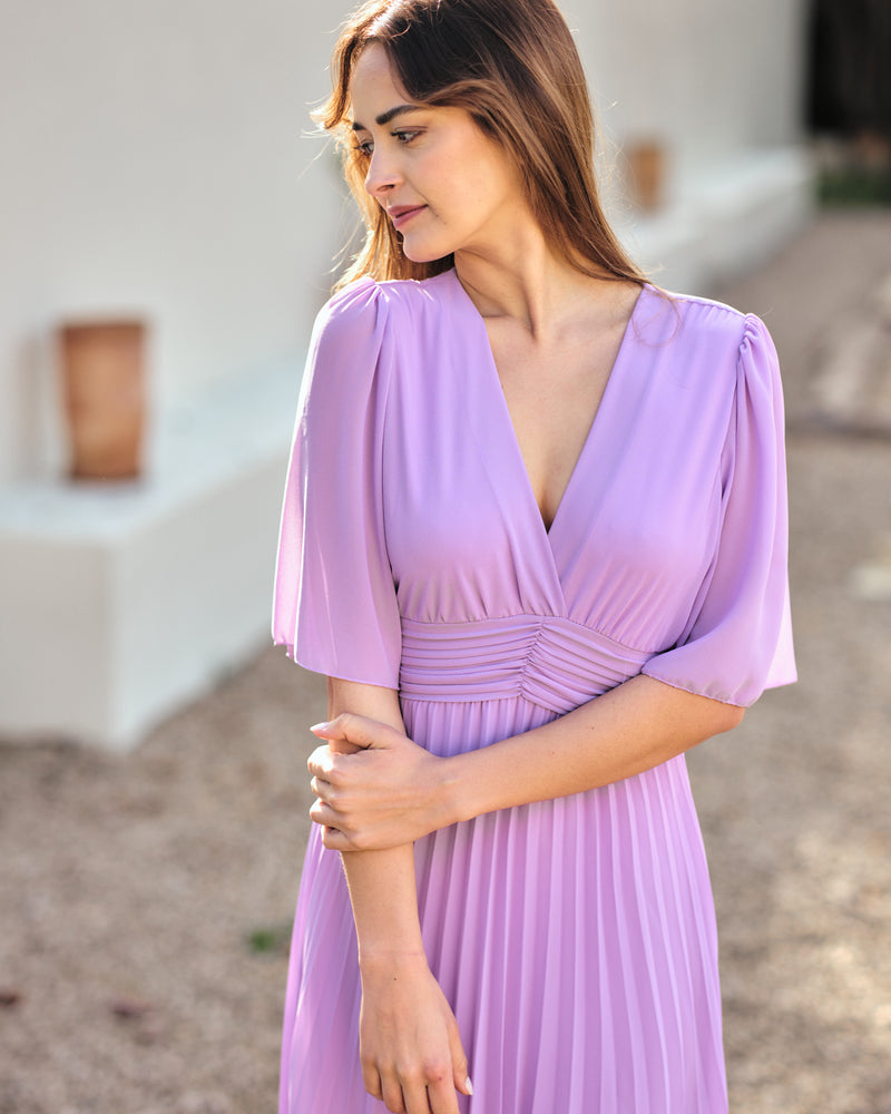 Robe VICTOIRE lilas